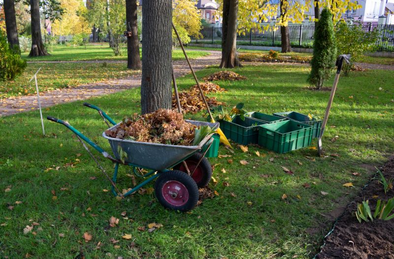 Mulched Leaf Bed